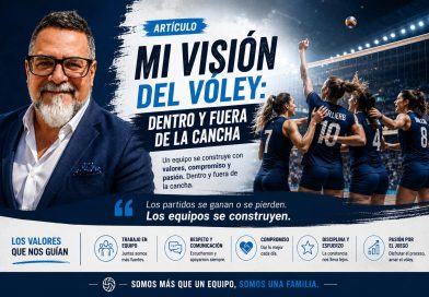 UN EQUIPO NO SE FORMA SOLO JUGANDO AL VOLEY